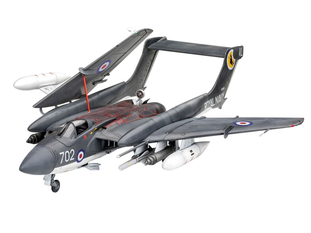 Сглобяем модел, Revell, Британски изтребител Sea Vixen FAW 2, 131 части