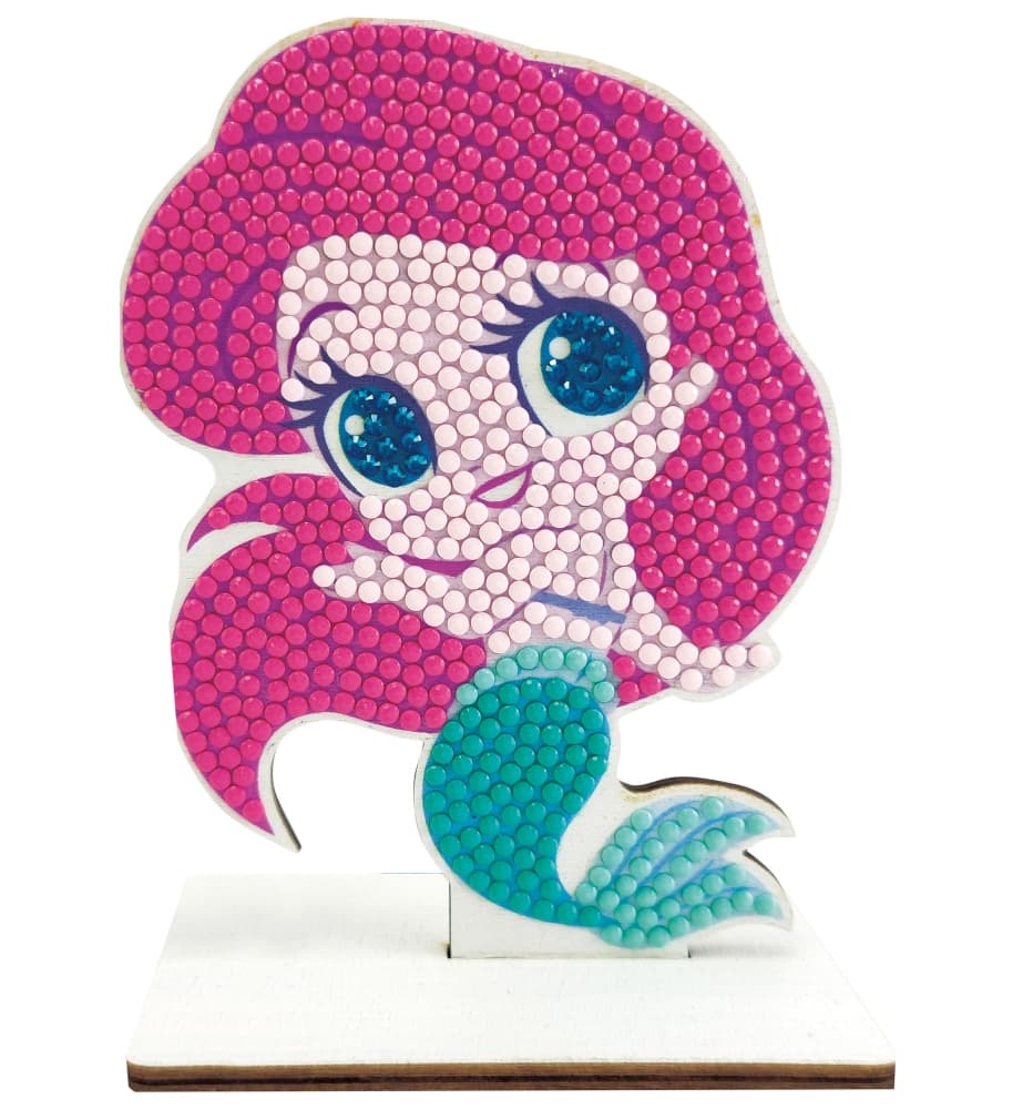 Комплект за диамантена бродерия, Craft Buddy, Crystal Art Buddies, Малката русалка, 7 части