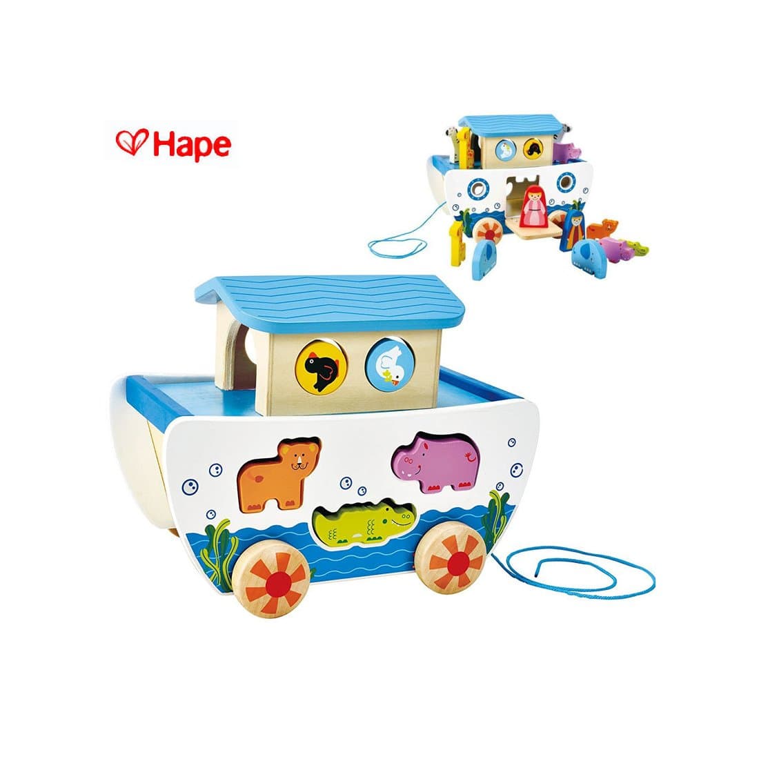 Играчка за дърпане, Hape, Корабът на Ной