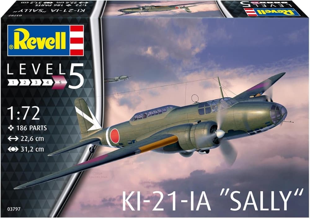 Сглобяем модел, Revell, Бомбардировач Ki-21-la "Sally"