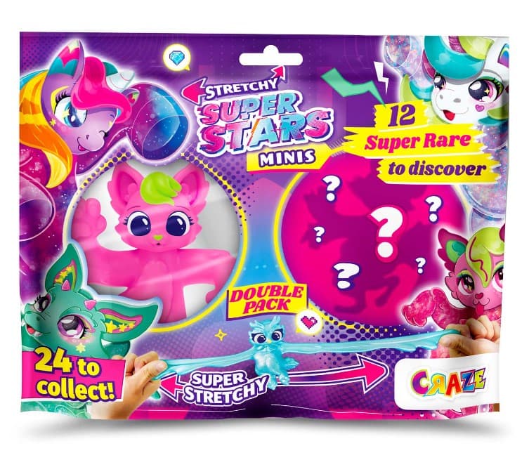 Колекционерска фигурка, Craze, Мини разтегливи създания, Minis Double
