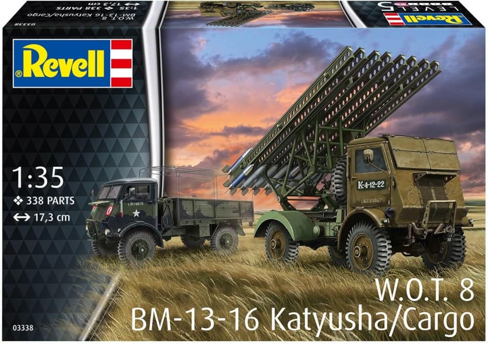 Сглобяем модел, Revell, Военен камион BM-13-16