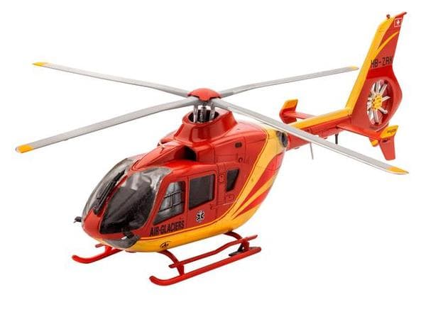 Хеликоптер EC135 Глетчер - сглобяем модел