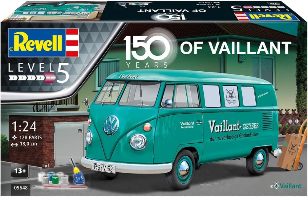 Сглобяем модел, Revell, Подаръчен комплект автобус VW T1