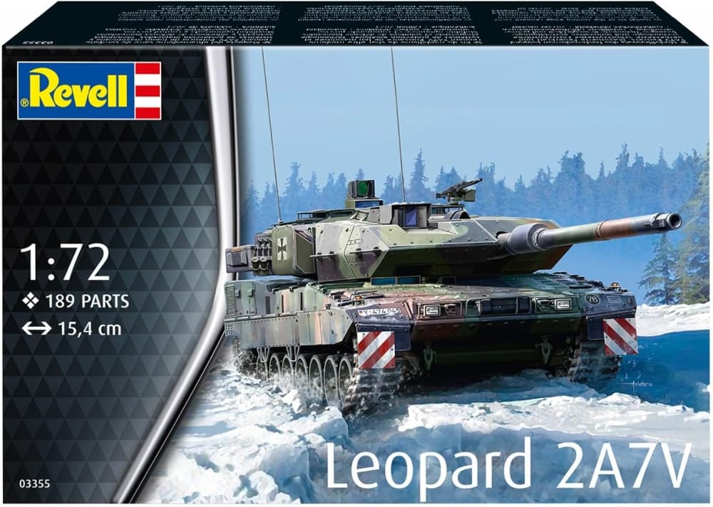 Сглобяем модел,Revell, Танк Леопард 2A7V