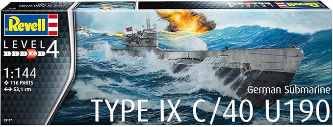 Сглобяем модел, Revell, Германска подводница IX C-40 (U190)