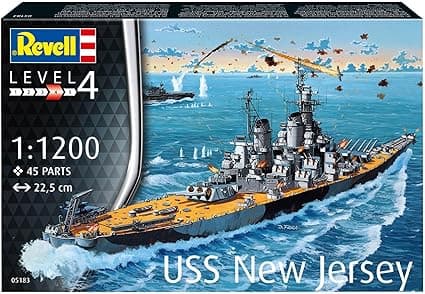 Сглобяем модел, Revell, Боен кораб USS New Jersey