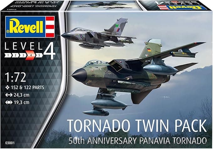 Сглобяем модел, Revell, Комплект два броя модели за 50-та годишнина на Tornado
