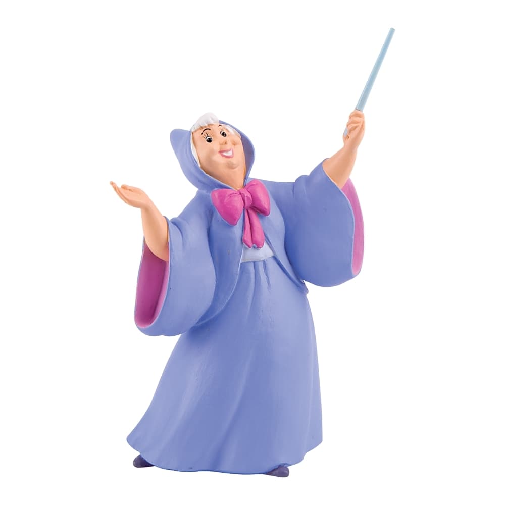 Колекционерска фигурка, Walt Disney, Bullyland, Добрата фея, Пепеляшка