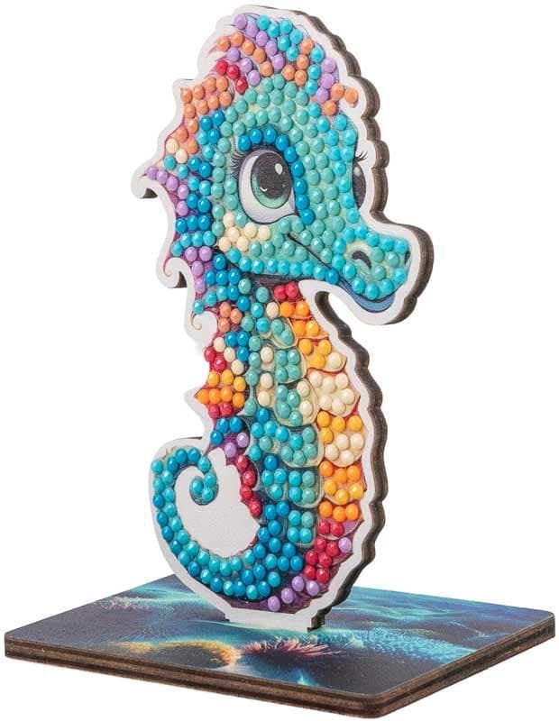 Комплект за диамантена бродерия, Craft Buddy, Crystal Art Buddies, Водно конче, 7 части