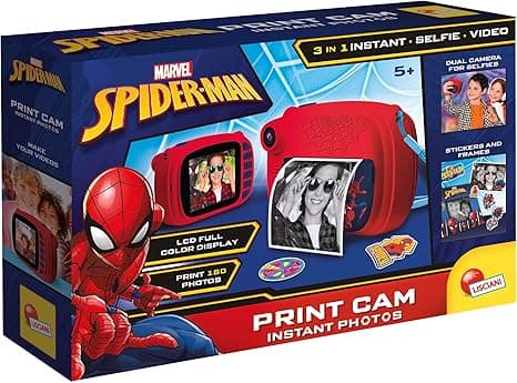 Детска камера за моментни снимки, Lisciani, Spider-man