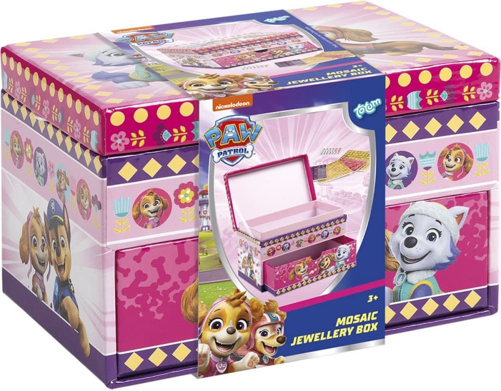 Творчески комплект, Totum, Paw Patrol, Декорирай сам кутия за бижута