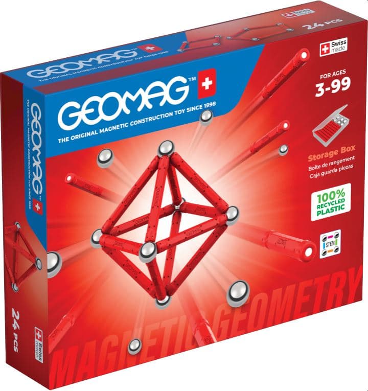 Магнитен конструктор, Geomag, Classic Geometry, 24 части