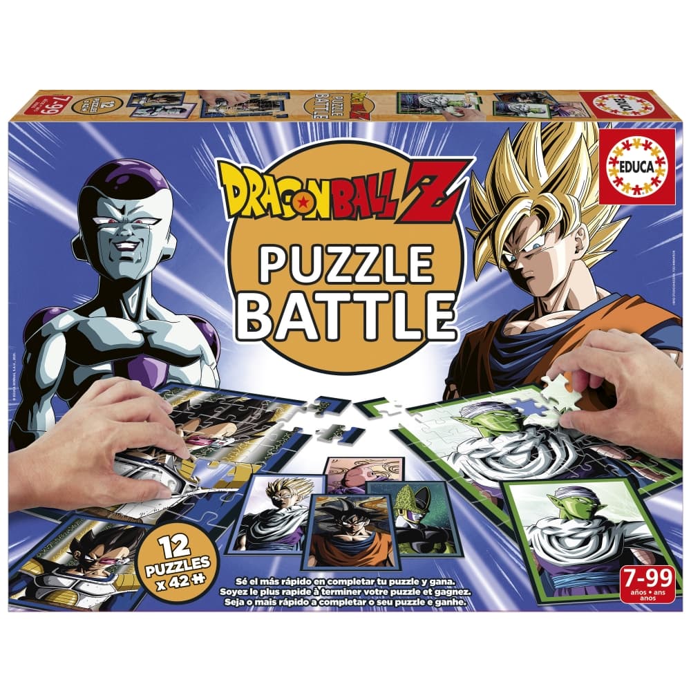 Пъзел битки, Educa, Dragon Ball Z, 12 x 42 части