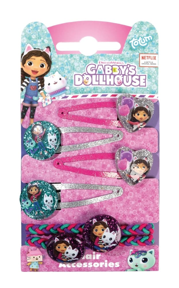 Аксесоари за коса, Totum, Gabby′s Dollhouse, 6 броя