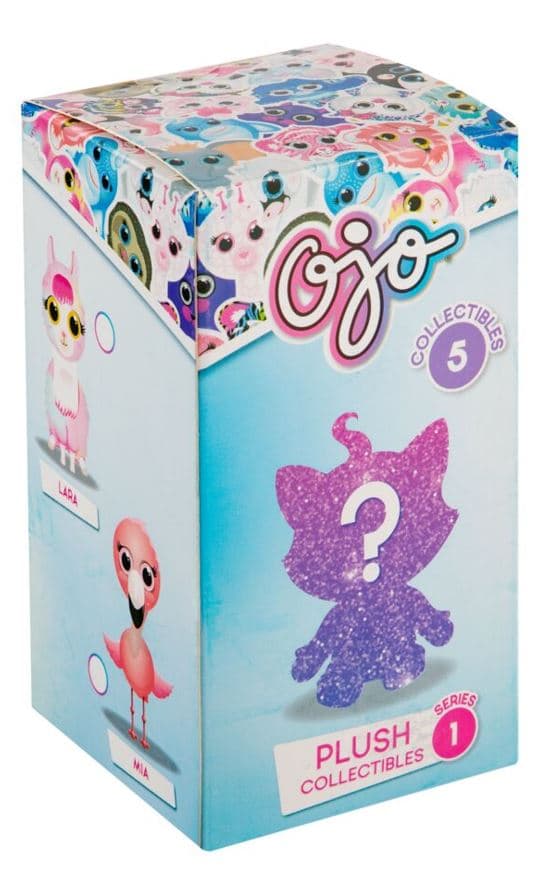 Плюшена играчка изненада, Ojo, Totum, 10 см