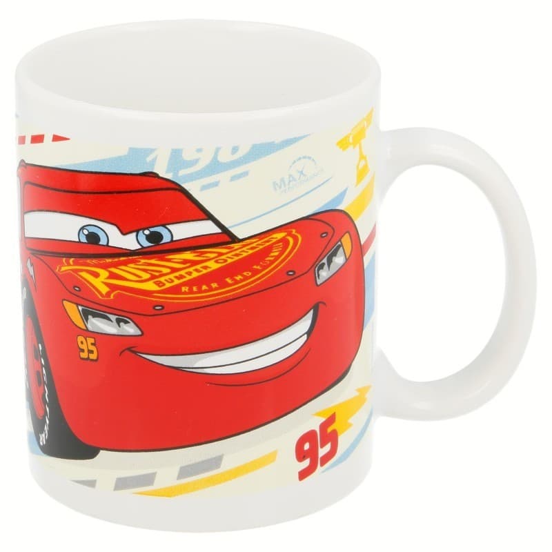 Керамични чаши с картинка Cars 325 мл за момче