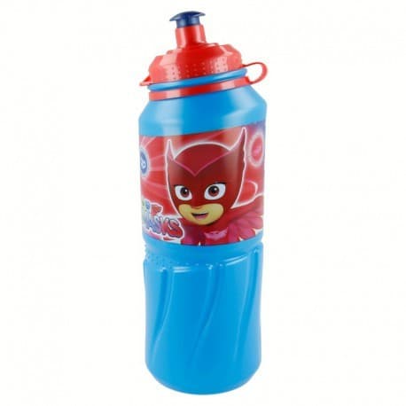 Пластмасова спортна бутилка с картинка, Little Heroes, 530 мл