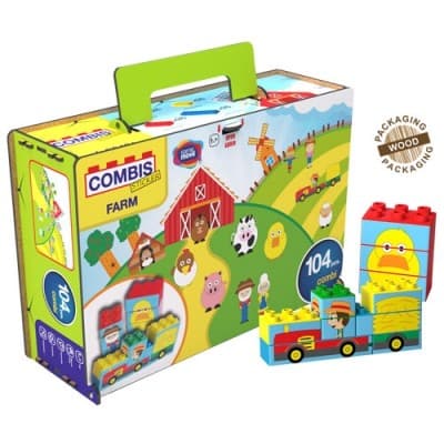 Конструктор Combis farm, 104 части