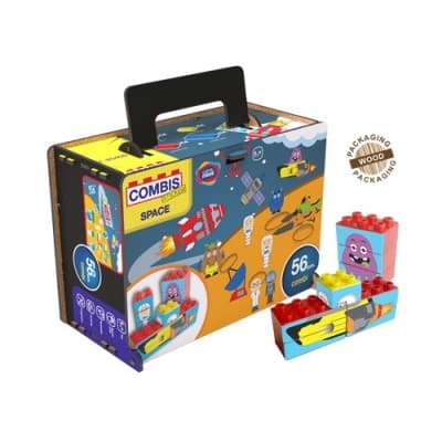 Конструктор със стикери Космос Deluxe 56