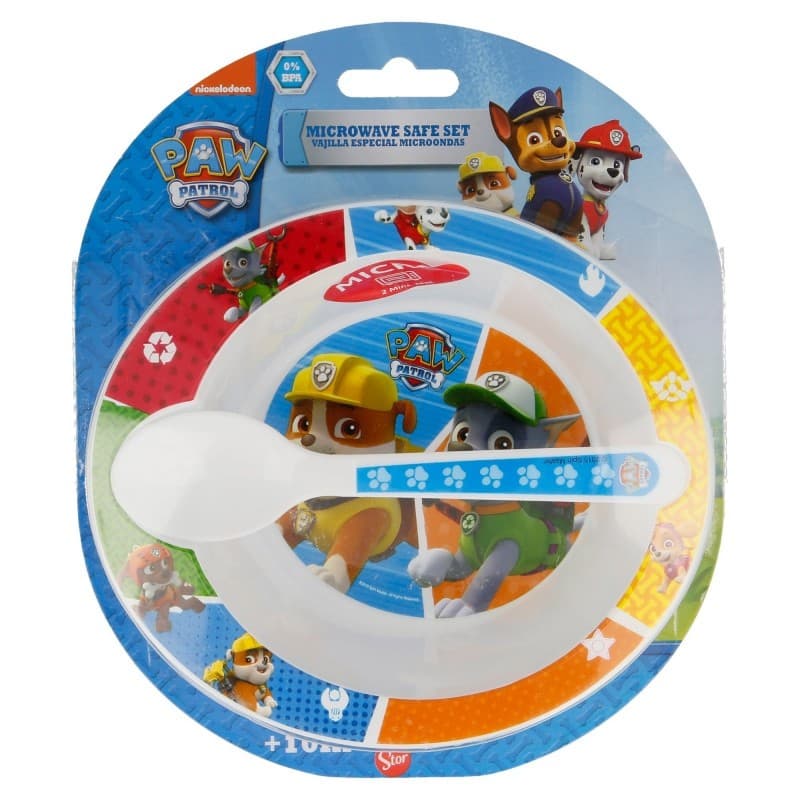 Полипропиленов комплект за хранене от 2 бр., с картинка, Paw Patrol