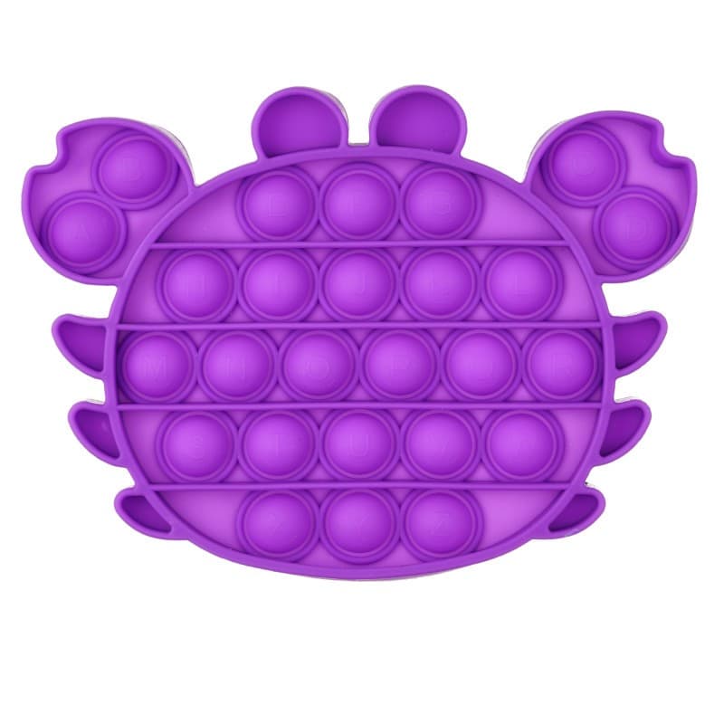 Анти-стрес играчка Pop It - Лилав рак