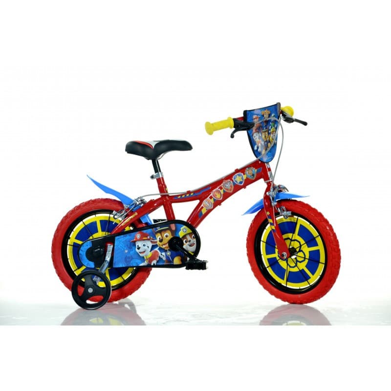 Детски велосипед Paw patrol 14", червен
