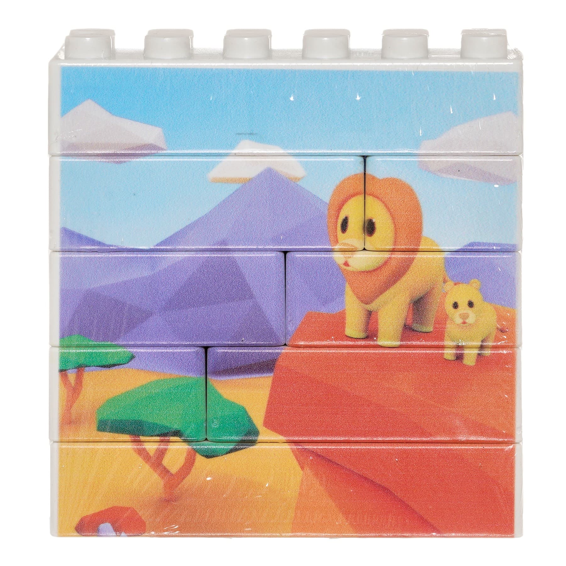 Конструктор - Puzzle Up Лъв, 8 части
