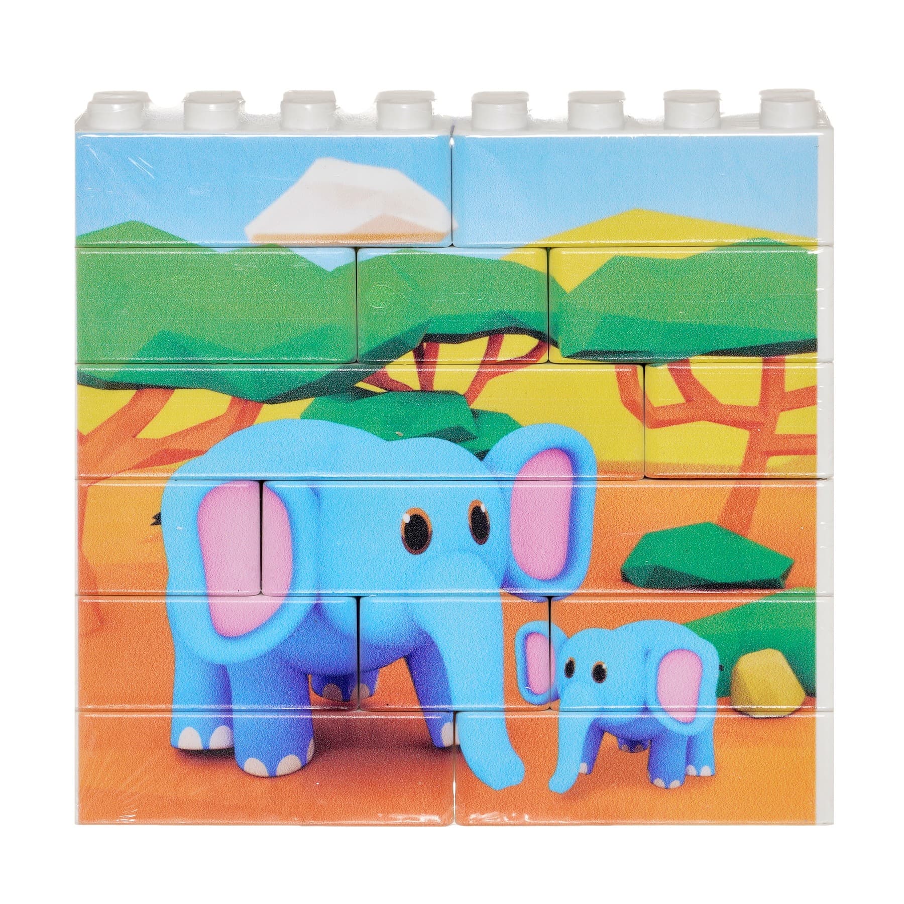 Конструктор - Puzzle Up Слон, 14 части
