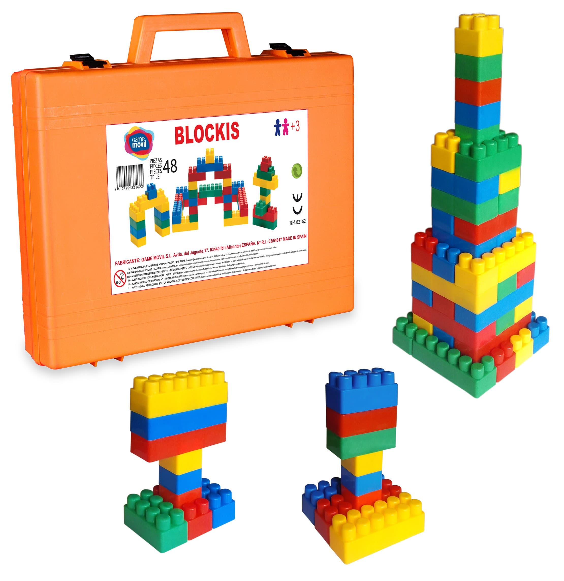 Конструктор - Blockis, 48 части