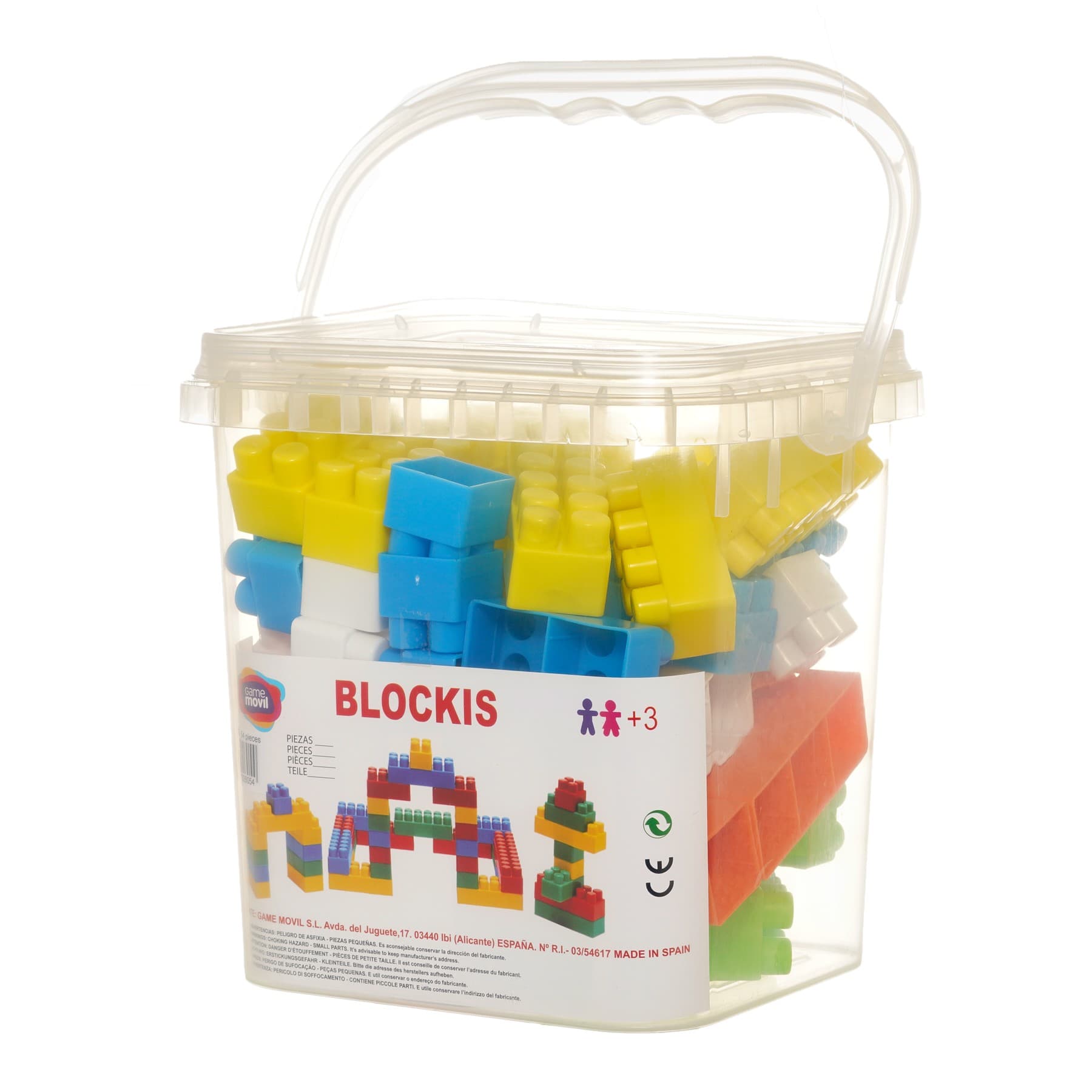 Конструктор - Blockis, 54 части
