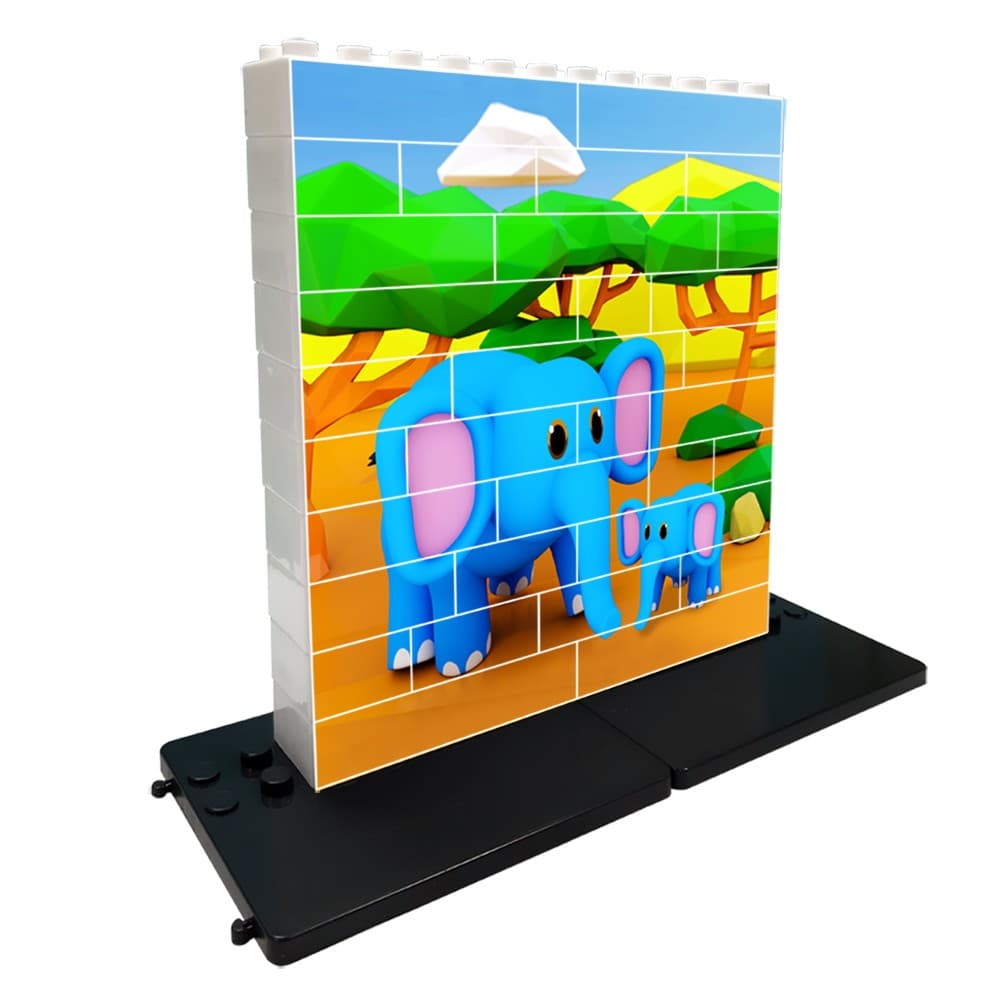 Конструктор - Puzzle Up Слон, 32 части