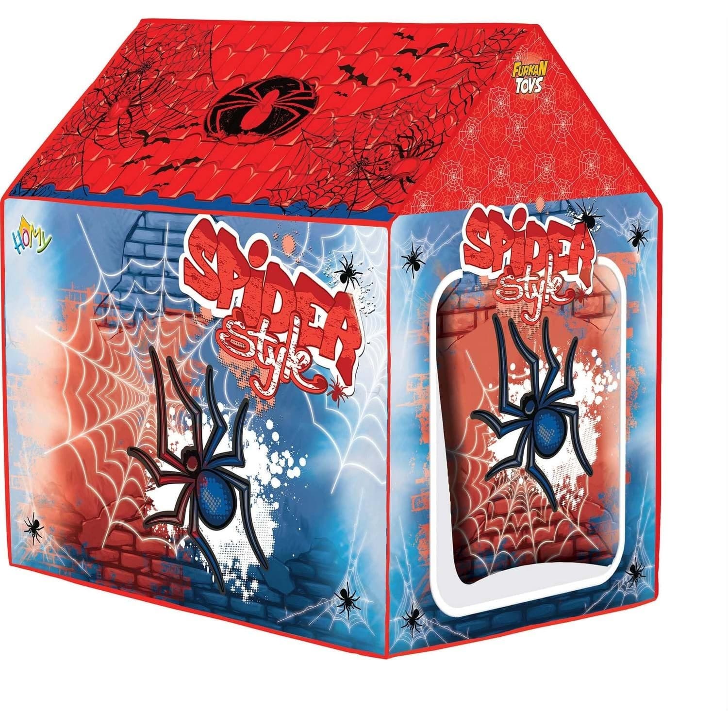 Детска палатка 3+ с принт на Spider