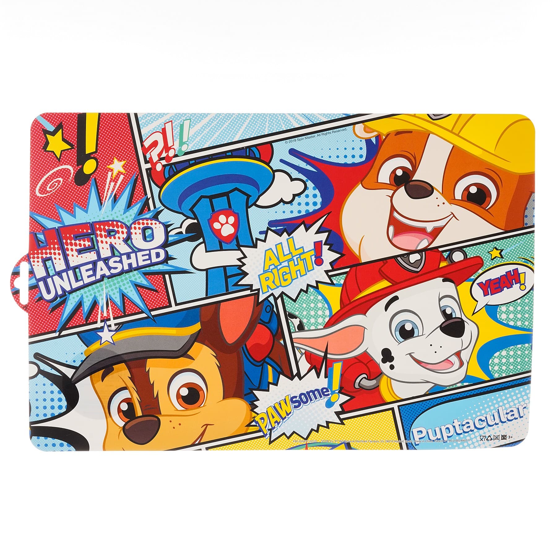 Подложка за хранене Paw Patrol, 28 х 43 cm.