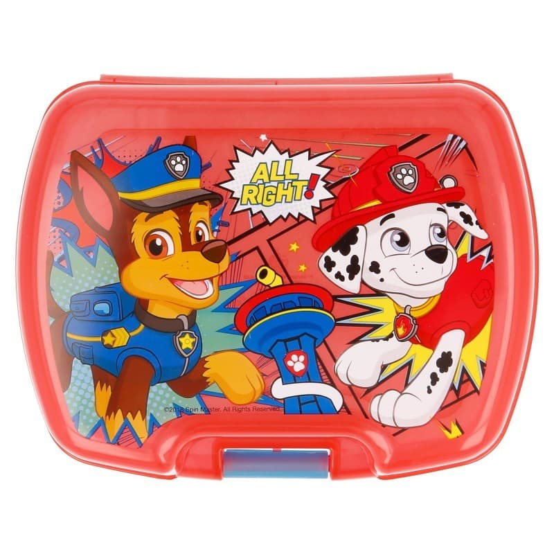 Кутия за сандвич Paw Patrol, червена