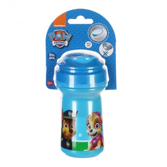 Чаша за малки деца с накрайник за пиене с картинка paw patrol