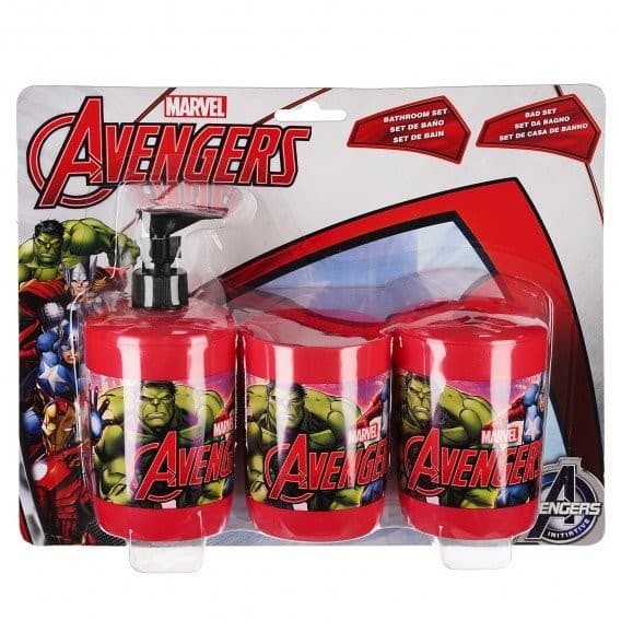 Комплект за баня с картинки avengers