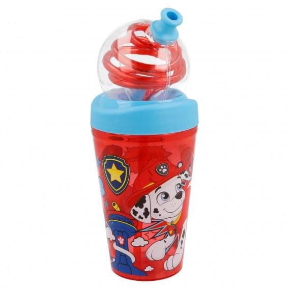 Чаша със сламка - Пес патрул, 420 ml