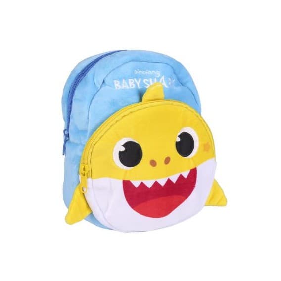 Плюшена раничка BabyShark,синя
