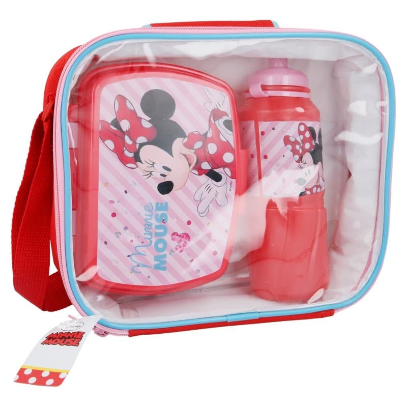 Комплект за хранене от 3 части minnie electric doll