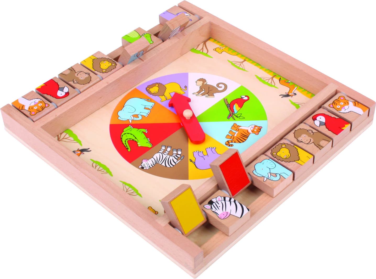 Bigjigs - Дървена игра с животни