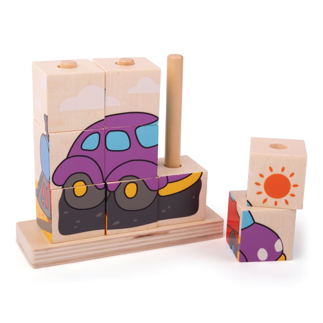 Кубчета Stacking Blocks Transport
