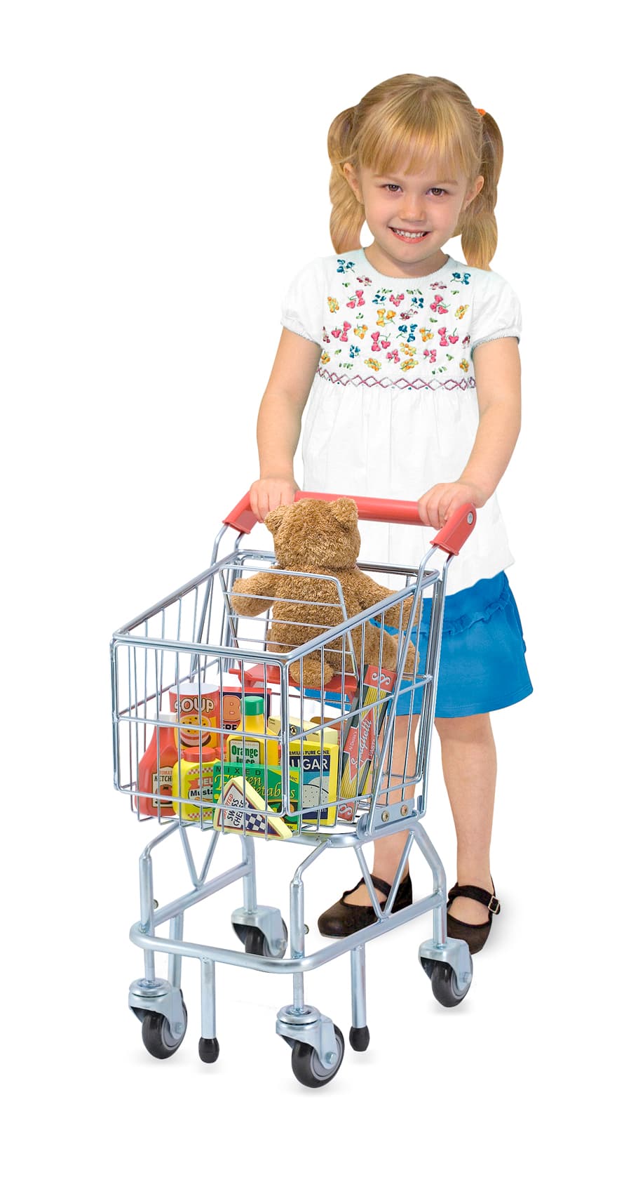 Melissa & Doug - Метална количка за пазар