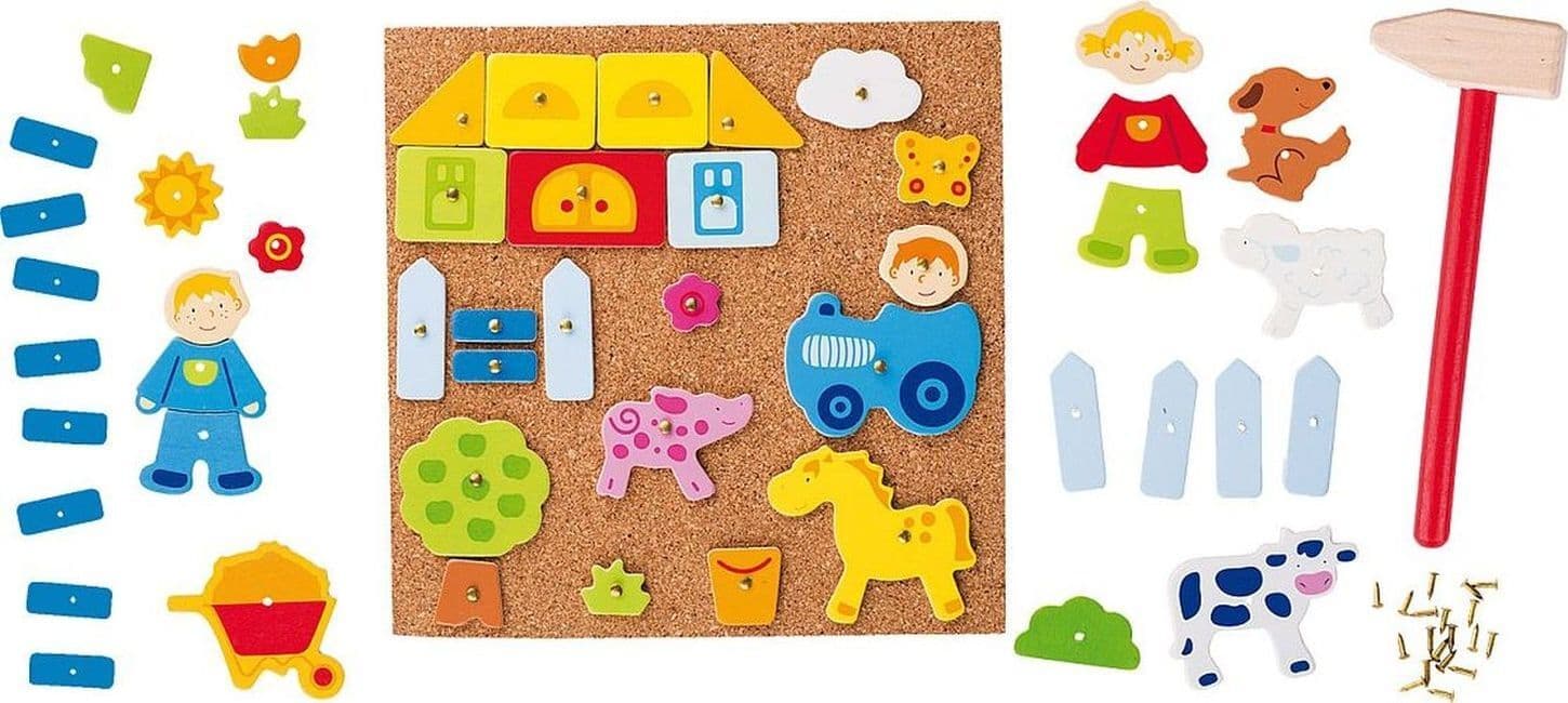 Melissa & Doug - Дървена игра с чукче