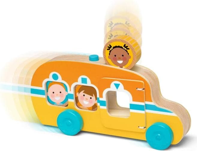 Дървена играчка GO Tots автобус - Melissa & Doug
