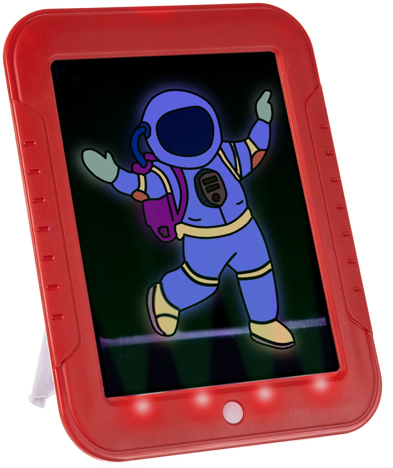 Детски таблет Magic board Magic Drawing Pad LED писалки за рисуване - Kruzzel
