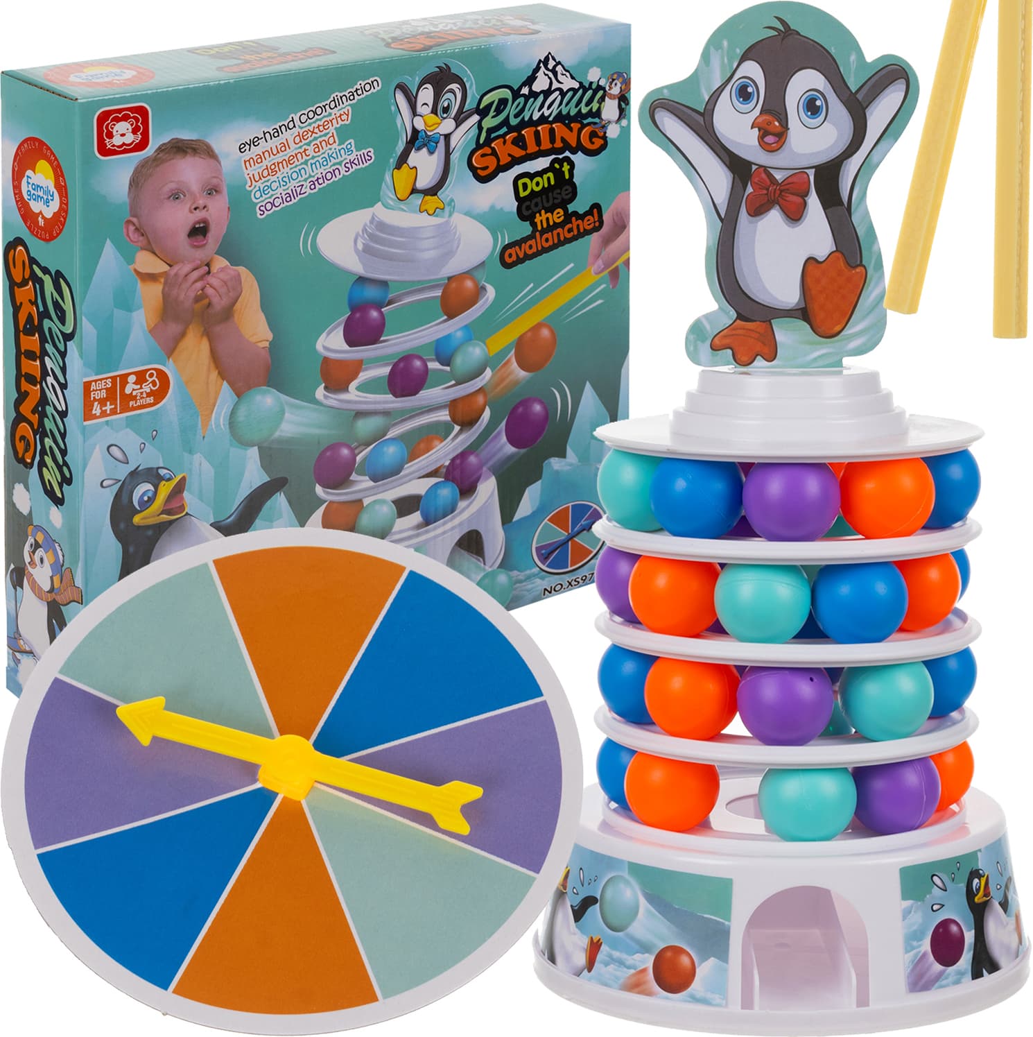 Семейна игра „Пингвин на кулата“ Kruzzel