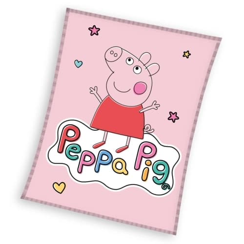 Детско одеяло Peppa Pig Happy 110x140cm