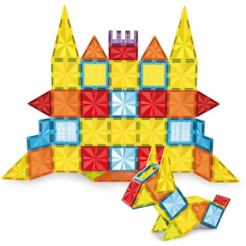 Магнитен детски конструктор Tima с фигури и 45 части