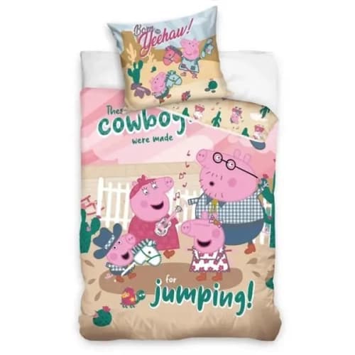 Детски спален комплект Peppa Big Happy Family 160*200/70*80